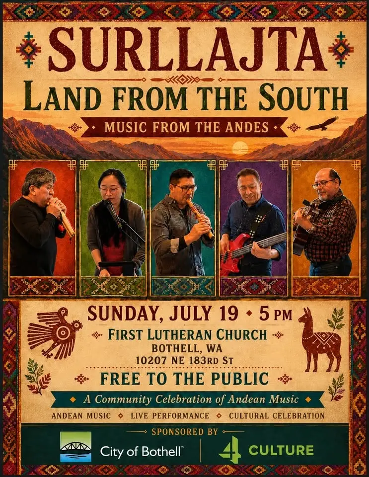 SurLlajta Live at Bothell – Andean Music Concert