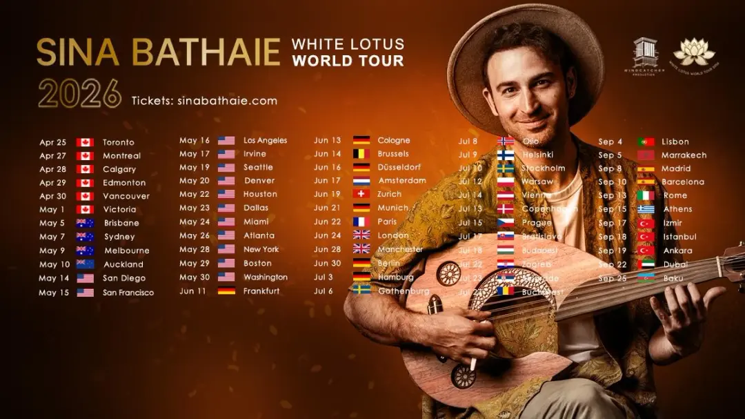 Sina Bathaie White Lotus World Tour - Live in Gothenburg
