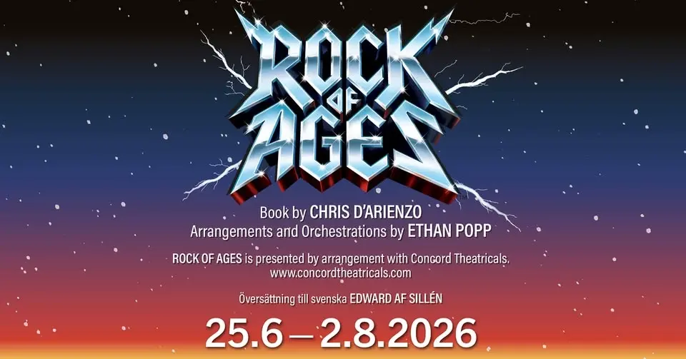 Rock of Ages - Raseborgs Sommarteater 2026