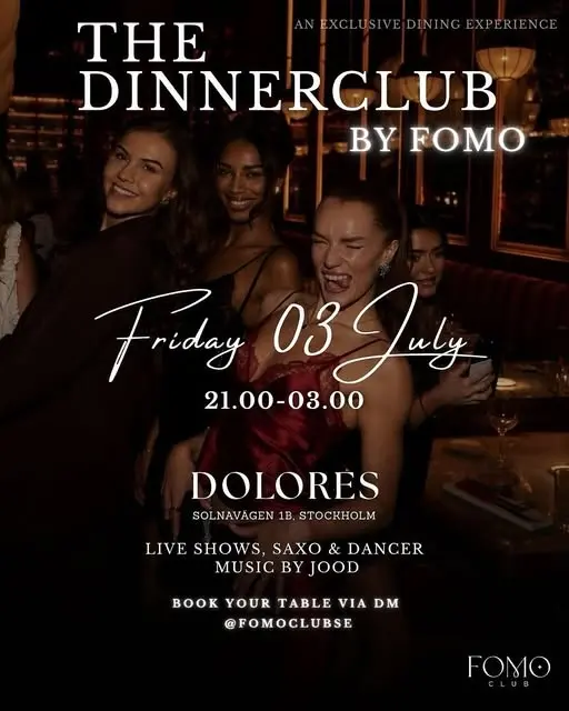 FOMO Dinner Club @ Dolores