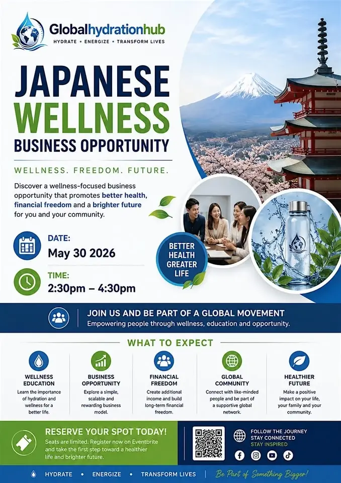 Japanese Wellness and Business Opportunity
