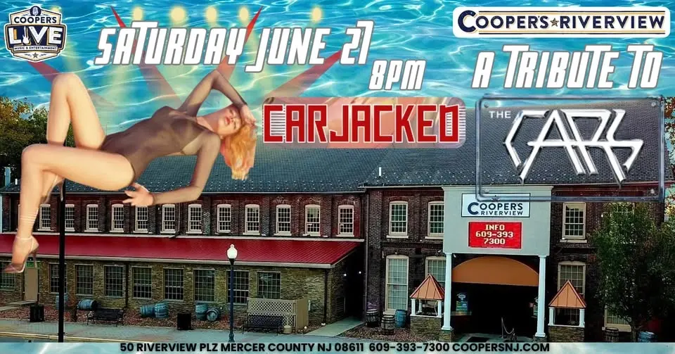 Carjacked - A Tribute to The Cars!  at Cooper's Riverview