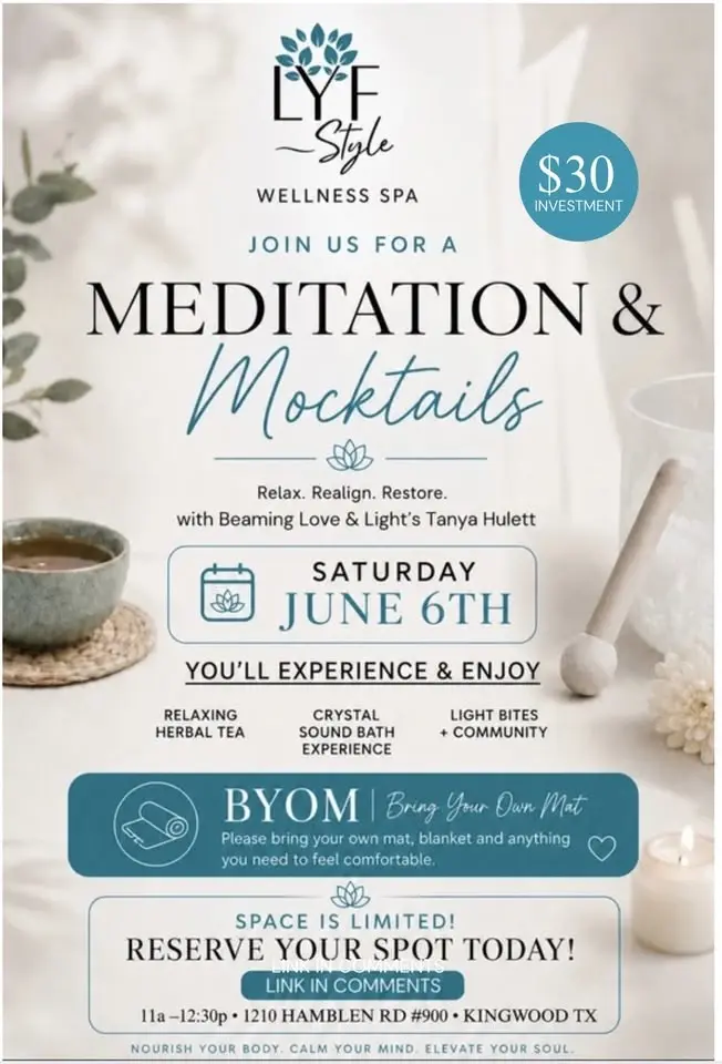 Meditation & Mocktails