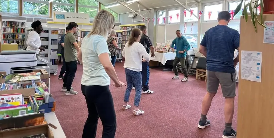 Tai Chi in the Library