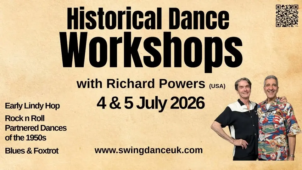Early Lindy Hop Styles Workshop with Guest Teacher Richard Powers USA