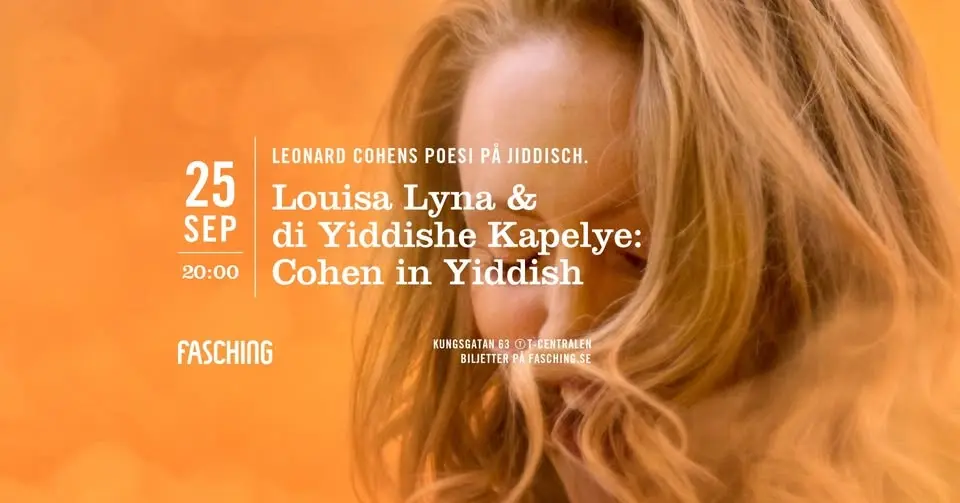 Louisa Lyne & di Yiddishe Kapelye: Cohen in Yiddish | Fasching, Stockholm