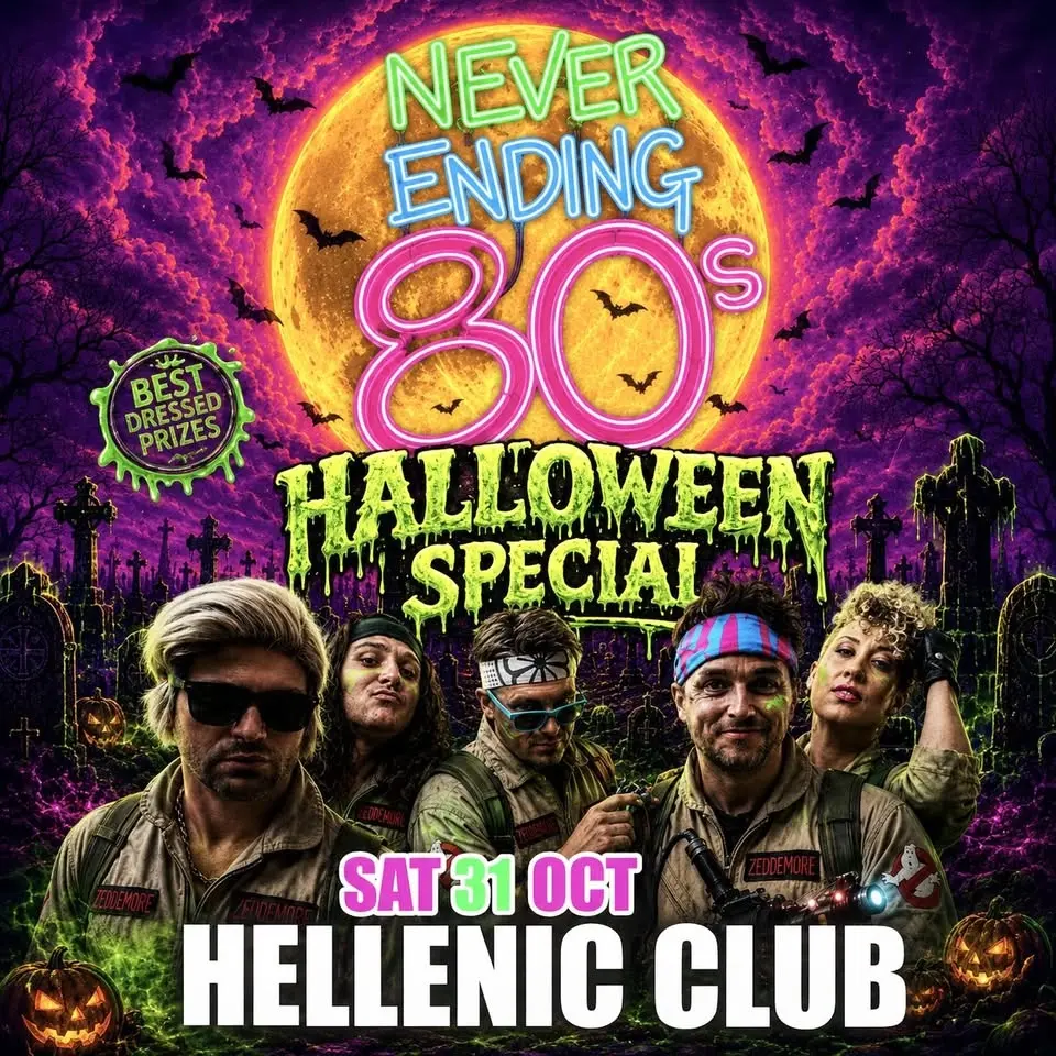 Never Ending 80s Halloween Dress Up Party