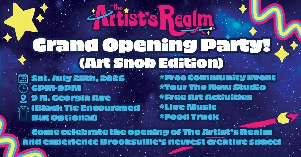 The Artist's Realm - Grand Opening Party! (Art Snob Edition)