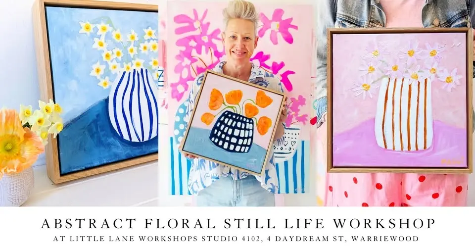 Abstract Floral Still Life Workshop