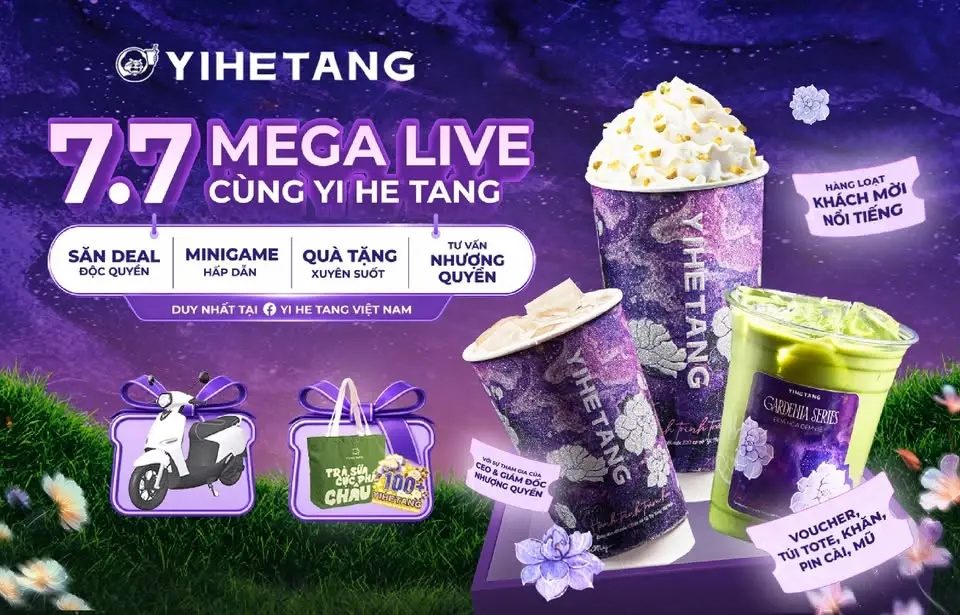MEGA LIVE 7.7 CÙNG YI HE TANG