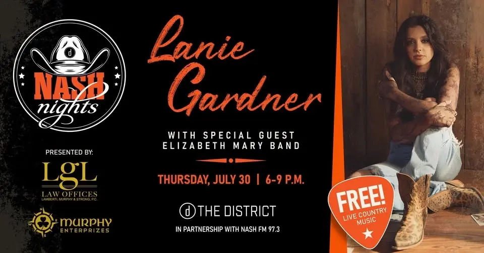 NASH Nights in The District | Lanie Gardner with special guests Elizabeth Mary Band