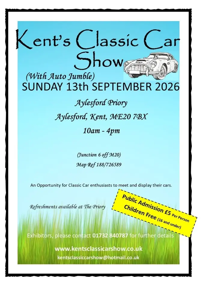 Kent's Classic Car Show 2026