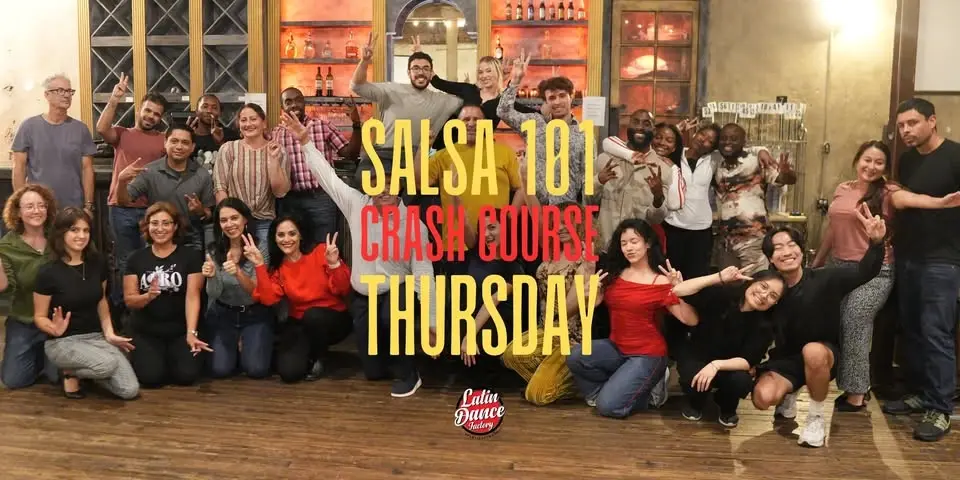 Salsa 101 Crash Course for Absolute Beginners in Houston. Thursday 07/09