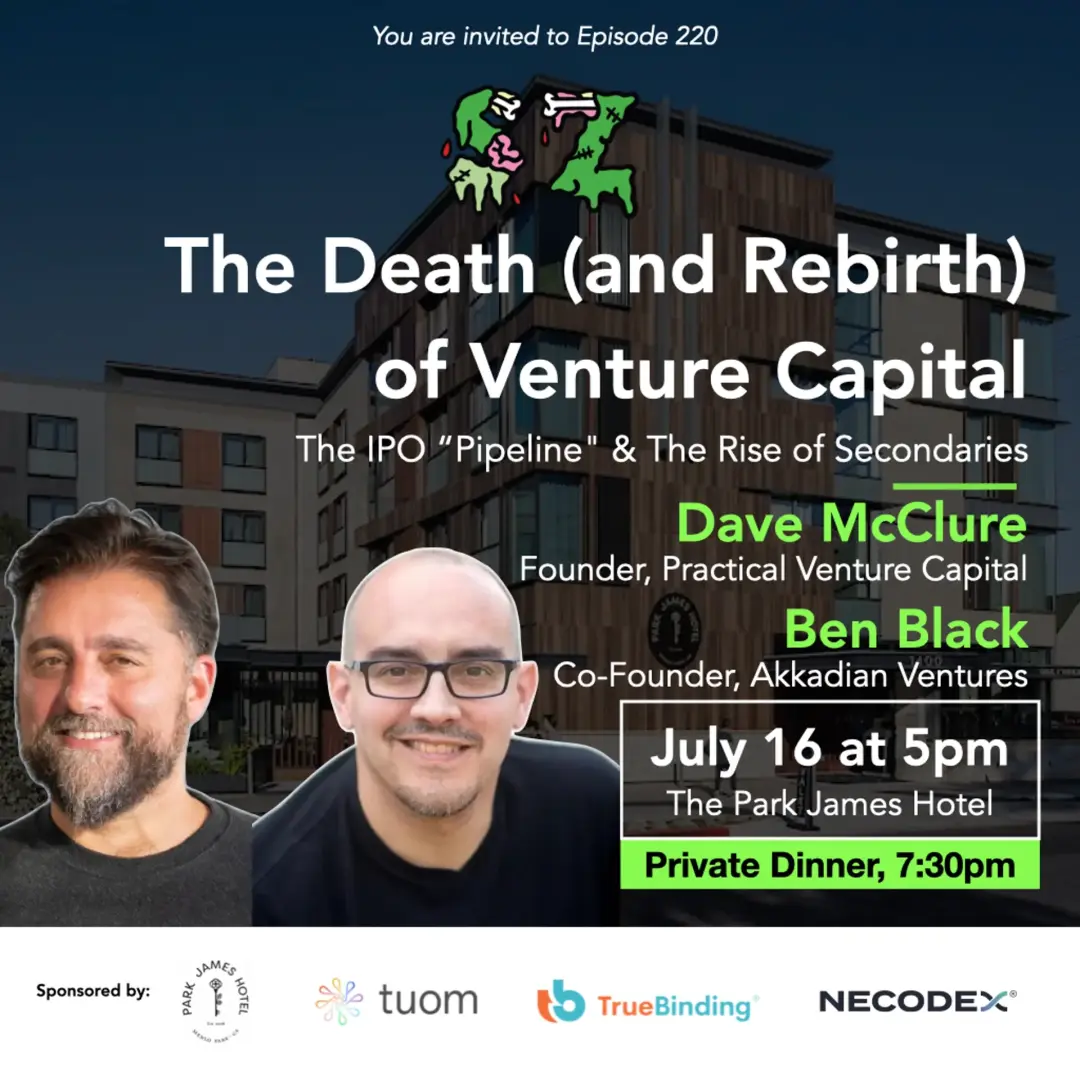 The Death (and Rebirth) of Venture Capital Ft. Dave McClure & Ben Black