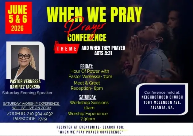 When We Pray Prayer Conference 2026