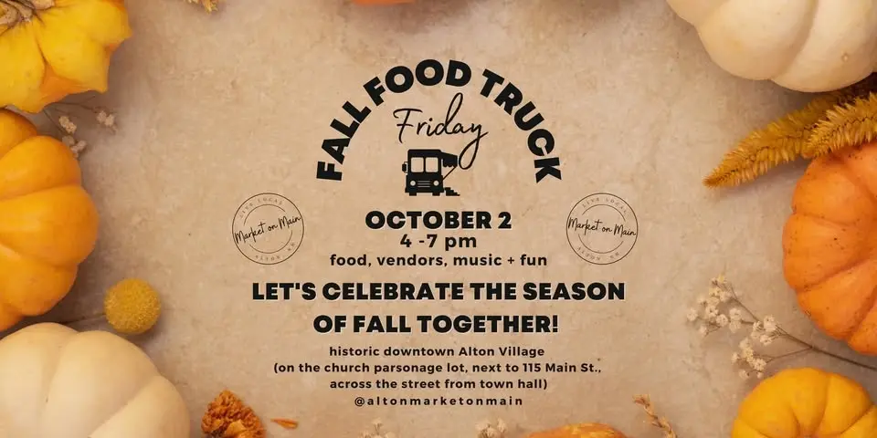 Market on Main "Fall Food Truck Friday"!