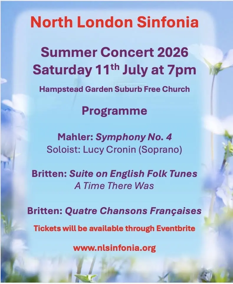 North London Sinfonia Summer Concert 2026