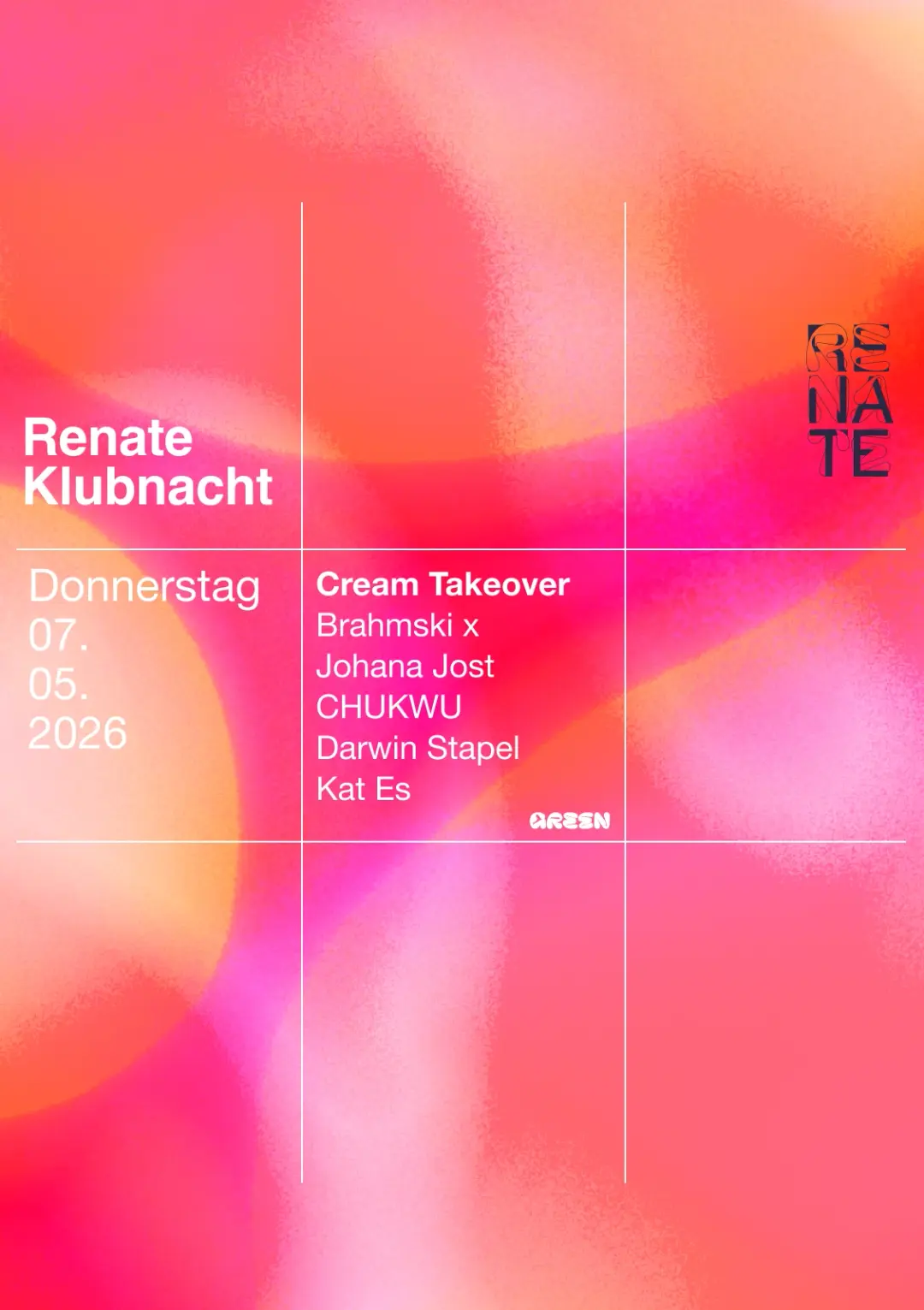 Renate Klubnacht with Cream