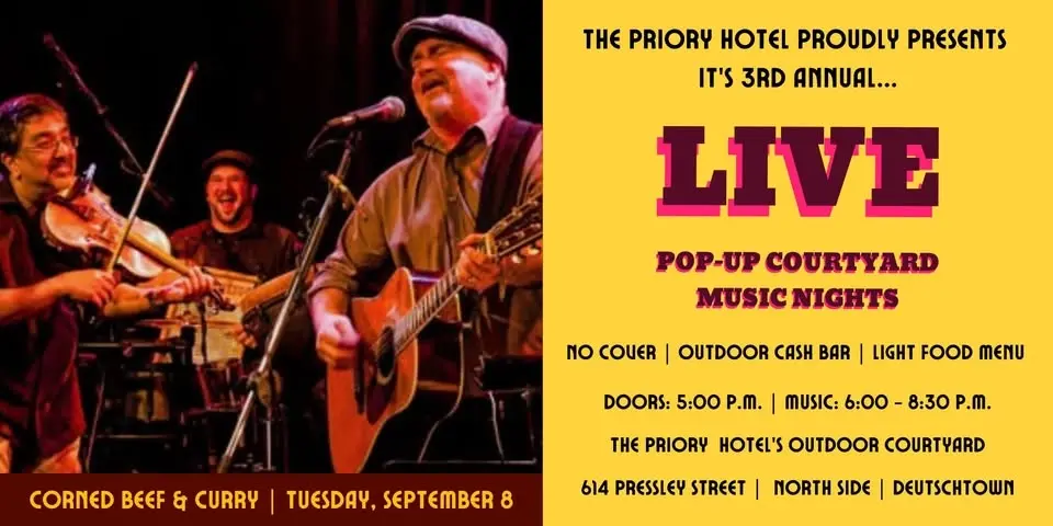 Summer Courtyard Concert - Corned Beef & Curry