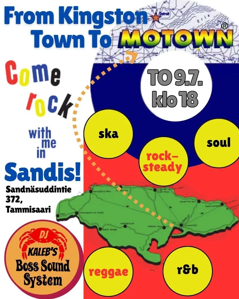 From Kingston to MOTOWN By Kaleb´s Boss Sound System