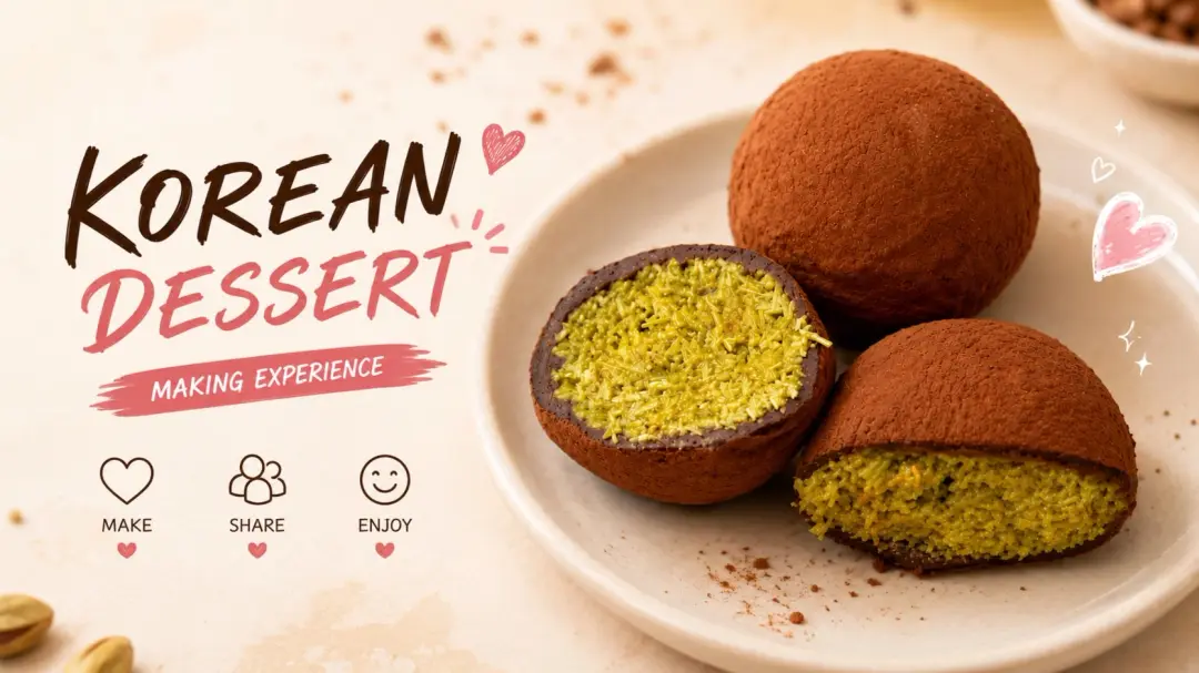👩🏻‍🍳 SNSで話題！ドバイチョンドゥククッキー作り体験（韓国人気スイーツ）