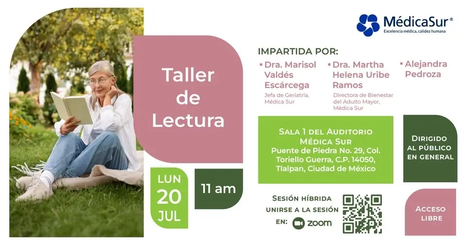 Taller de Lectura para el Adulto Mayor