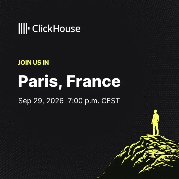 ClickHouse Paris Meetup