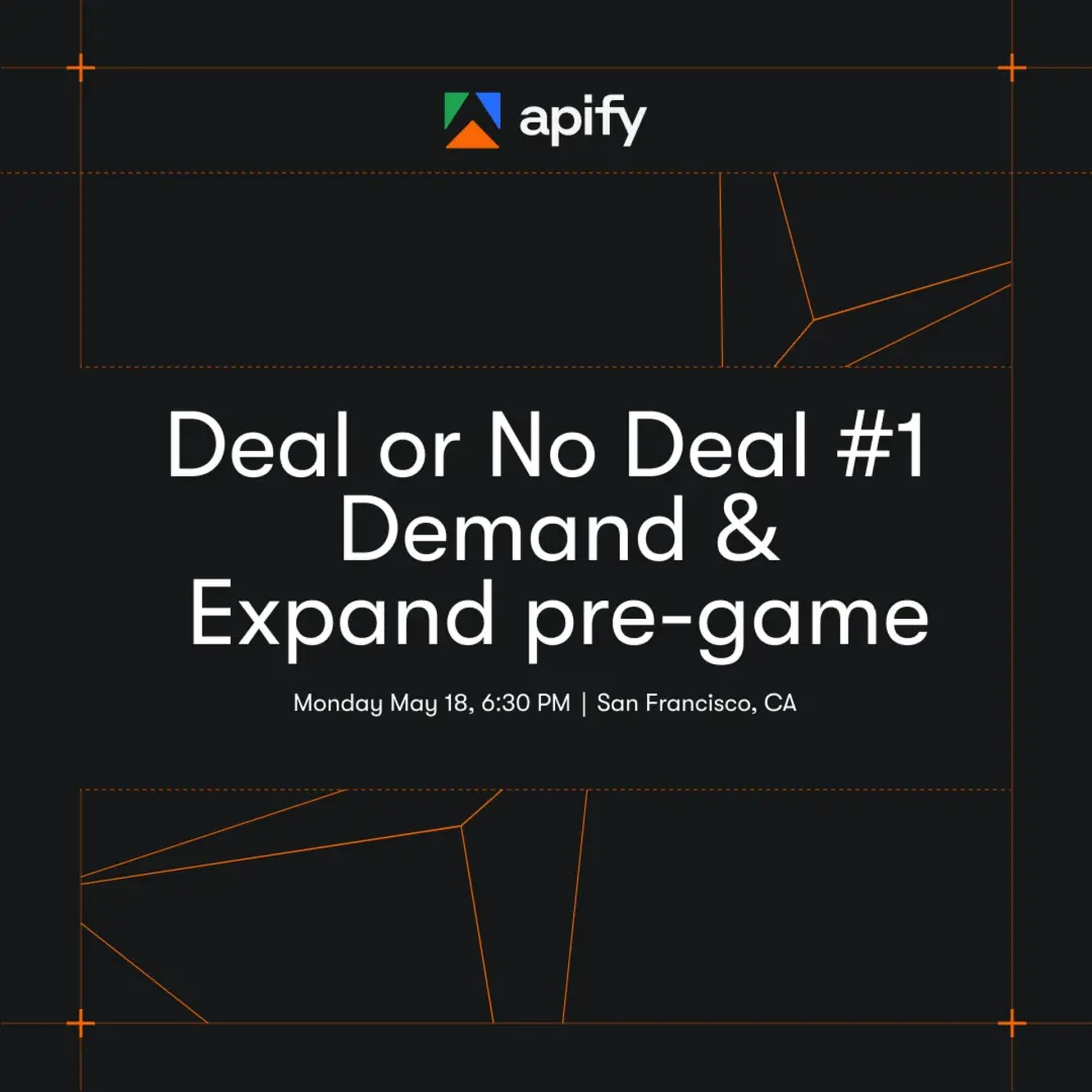 Deal or No Deal #1 - Demand & Expand pre-game