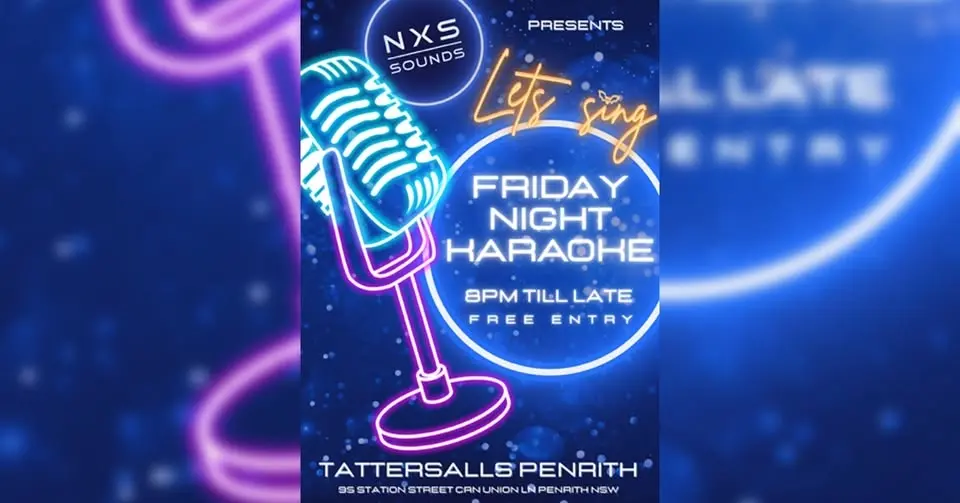 Karaoke @ Tatts Penrith