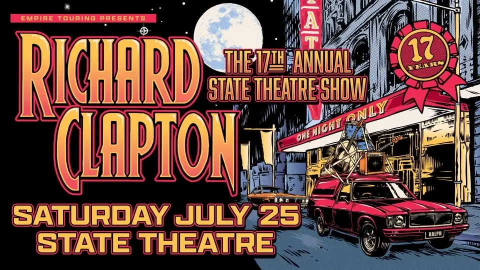 Richard Clapton - State Theatre - Sat 25th July