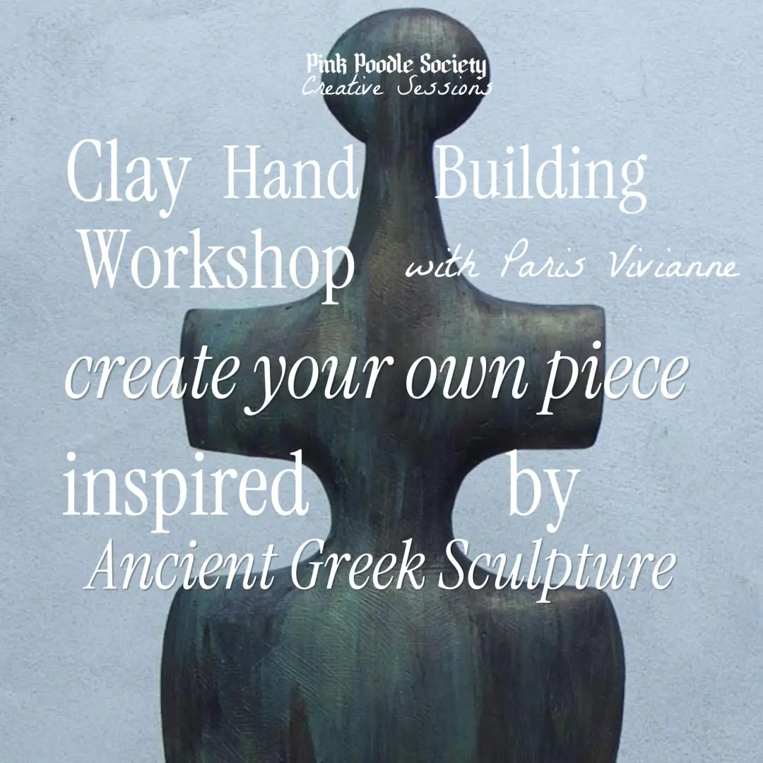 Amsterdam | Clay Hand Building Workshop on Ancient Greek Sculpture with Paris Vivianne