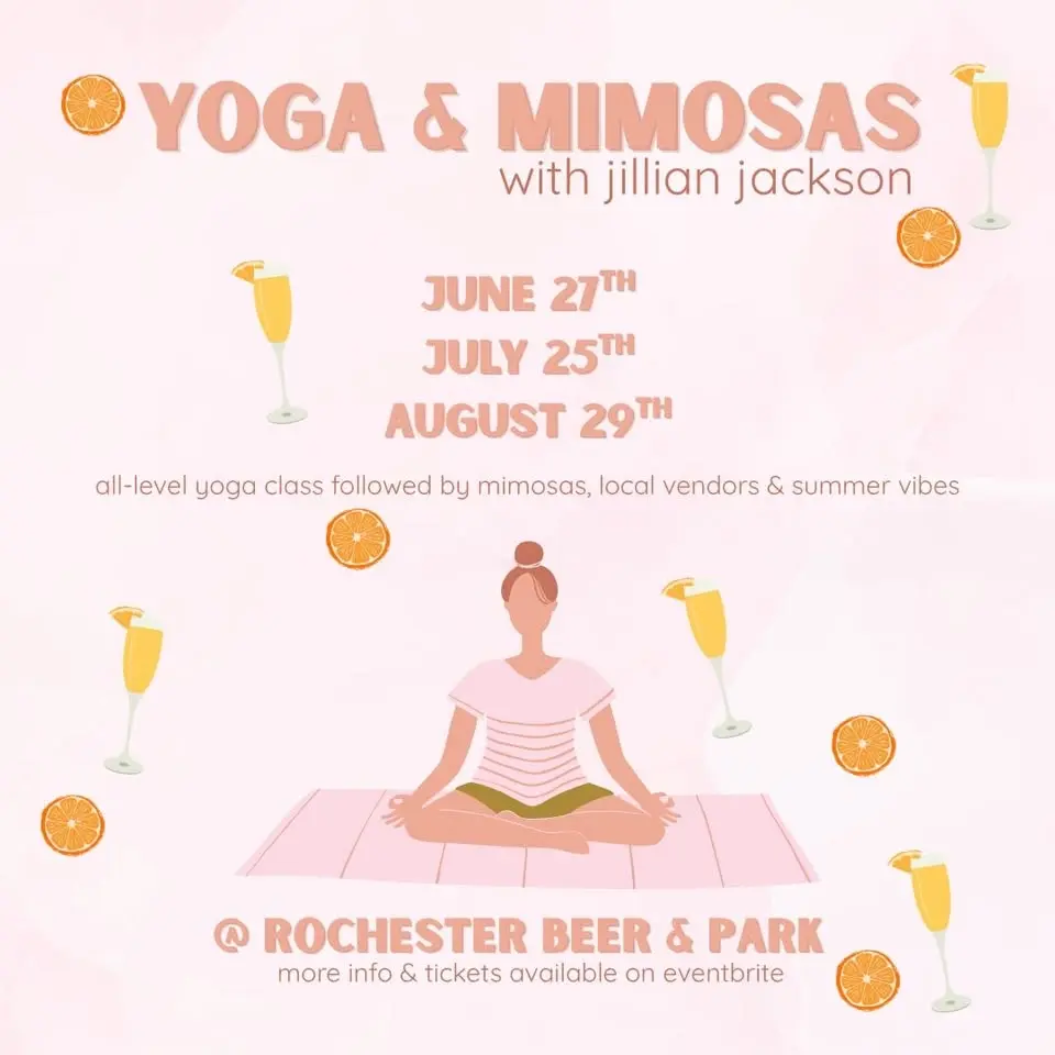 YOGA & MIMOSAS with Jillian Jackson