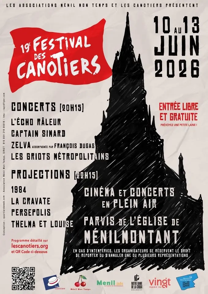 19e festival des Canotiers - Du 10 au 13 juin 2026