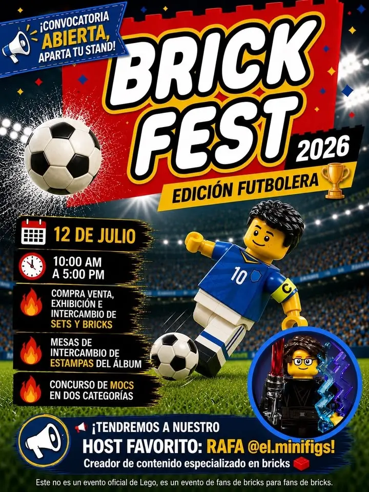 Brick Fest: Edición futbolera ⚽️