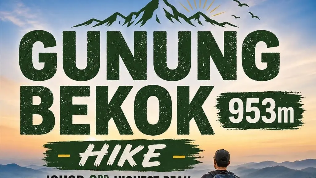✅[CONFIRMED] Gunung Bekok 953m Hike->Johor 3rd Highest Peak