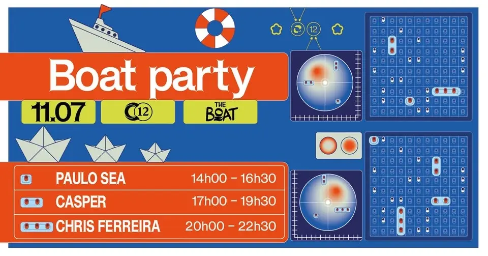 C12 Boat Party w/ Paulo Sea, Casper, Chris Ferreira