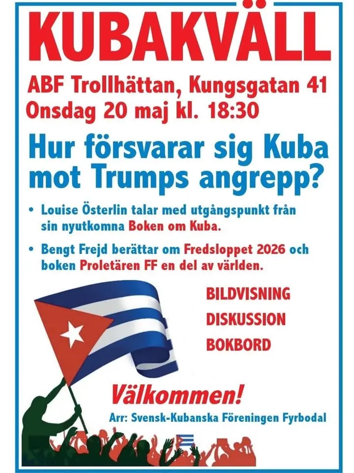 Kuba kväll i Trollhättan