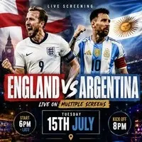 England VS Argentina World Cup Semi Finals