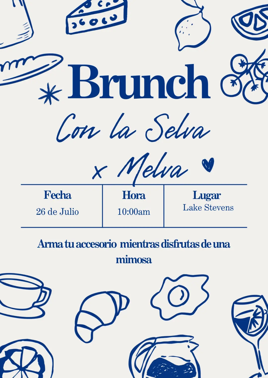 Garden & Brunch: Diseña Tu Accesorio