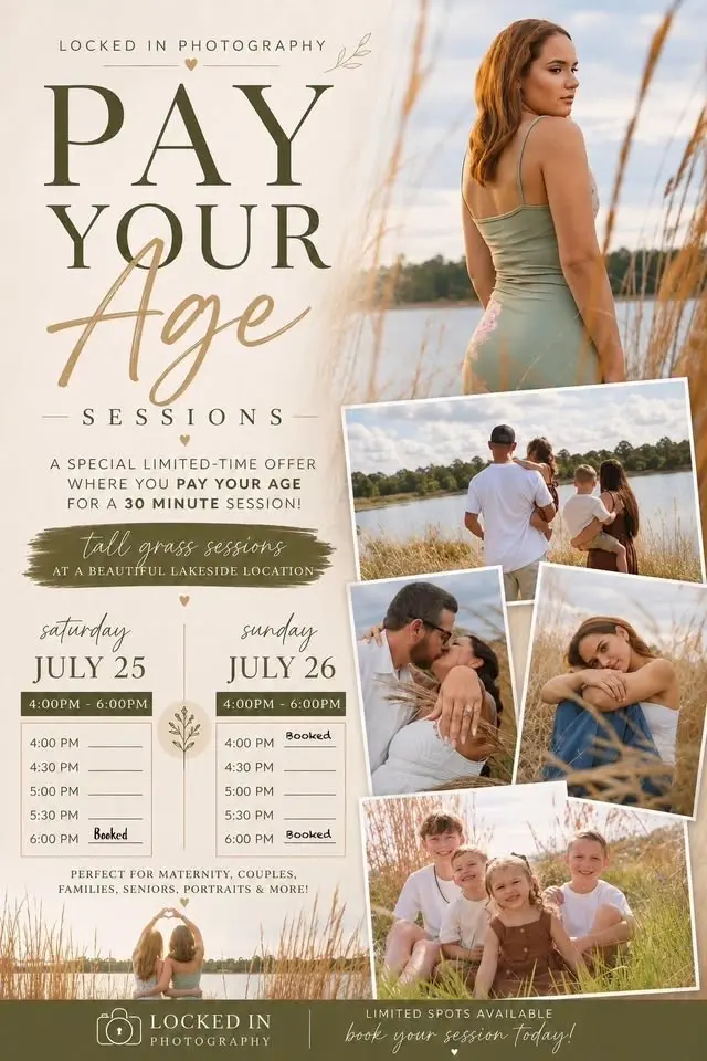 Pay your age sessions 