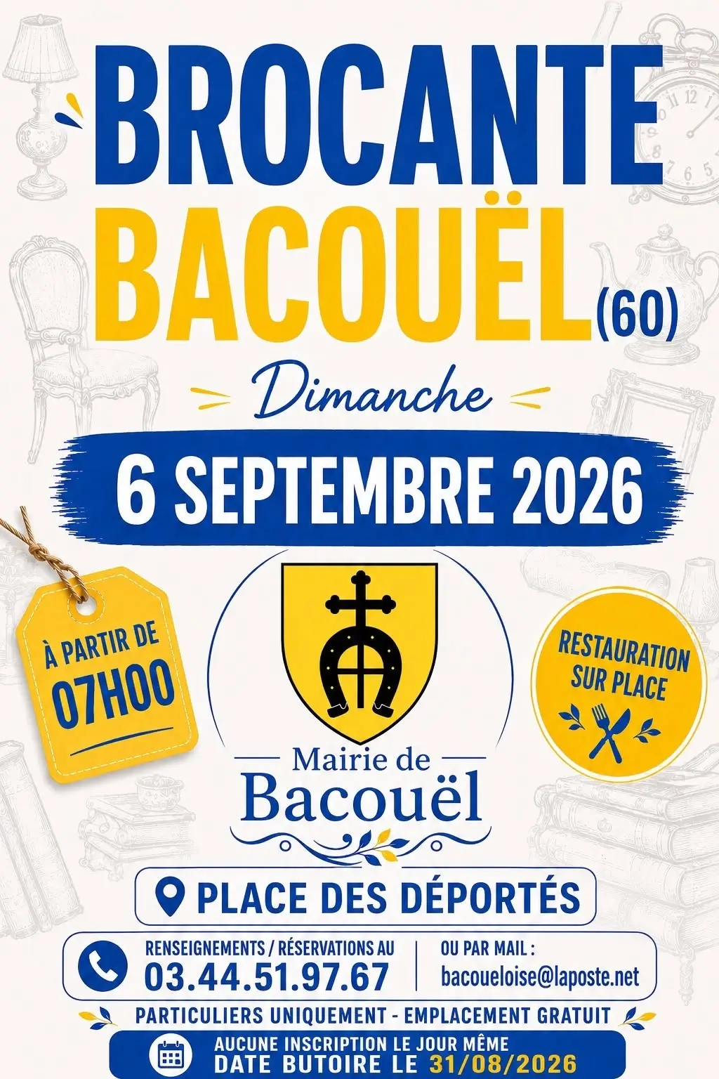 Brocante de Bacouël
