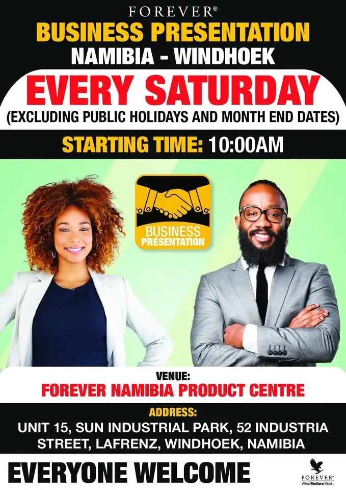 Forever Business Presentation - Namibia, Windhoek