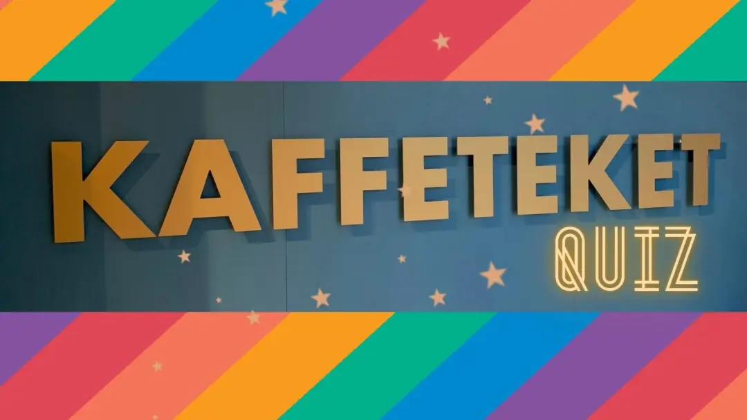 Regnbågsquiz i Kaffeteket