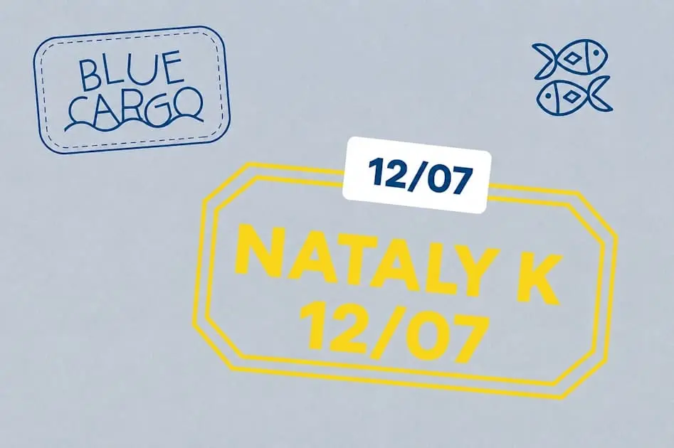 Le Blue Cargo Invite Nataly K