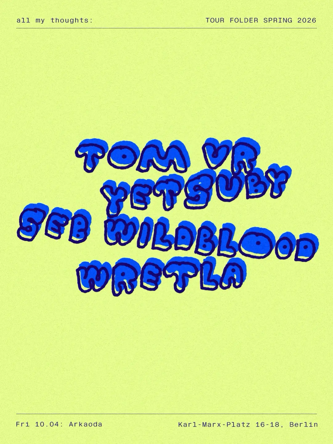 all my thoughts with Tom VR, Yetsuby, Wretla, Seb Wildblood