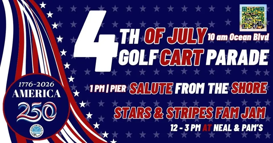 4th of July Golf Cart Parade