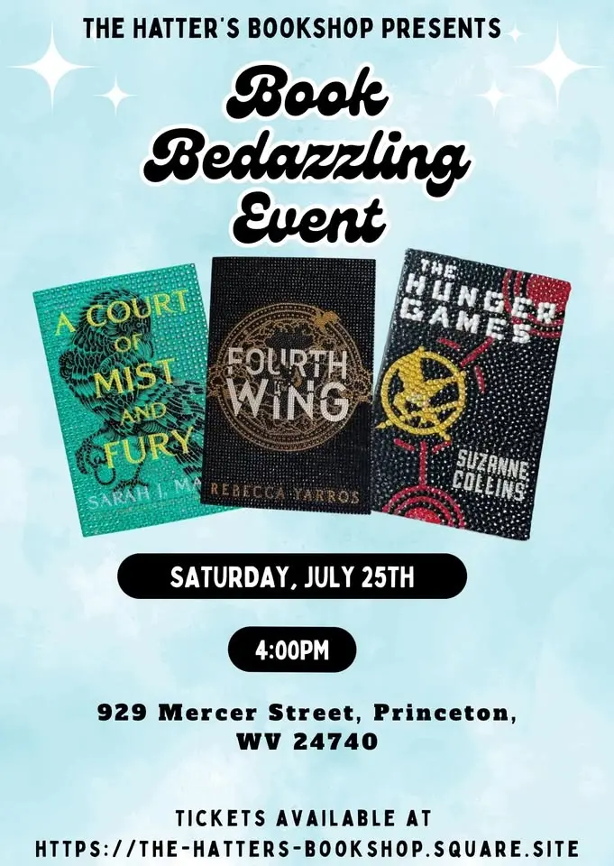 Book Bedazzling Event