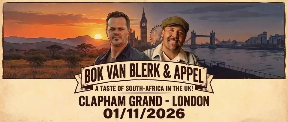 Bok van Blerk & Appel in London