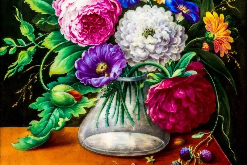Historical flower binding. Lecture and workshop
