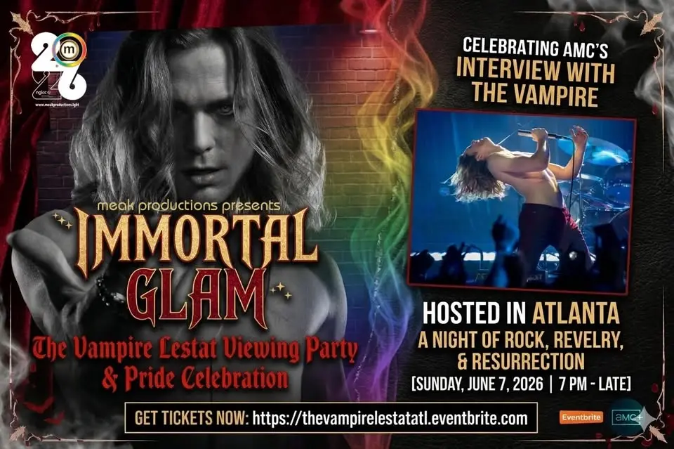 IMMORTAL GLAM - The Vampire Lestat Watch Party & Pride Celebration